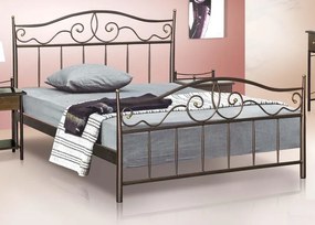 Νο60  Διπλό Μεταλλικό Κρεβάτι 150x200 K11-60-126
