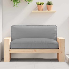 vidaXL Μαξιλάρι Γκρι 120 x 80 x 12 cm Ύφασμα Όξφορντ
