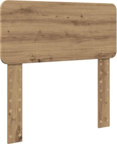 vidaXL Κεφαλάρι Artisan Oak Επεξεργασμένο ξύλο