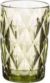 Ποτήρι Νερού Kare 330ml Green - Cryspo Trio - 6 ΤΜΧ