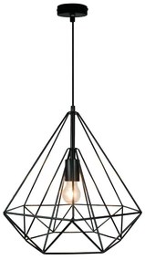 Φωτιστικό Οροφής Unica 4114801 Black Viokef Metal