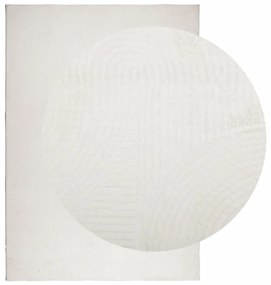 Χαλί IZA με Κοντό Πέλος Σκανδιναβική Εμφάνιση Κρεμ 160x230 εκ. - Κρεμ