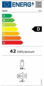 Φορητό Ψυγείο Θερμός Igloo71 24 L Μπλε Πλαστική ύλη