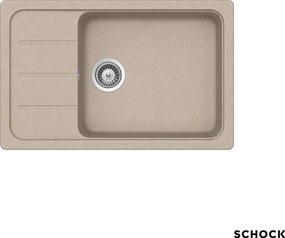 Schock Element 31180 - Νεροχύτης Κουζίνας Γρανίτη 78x50 - Sabbia