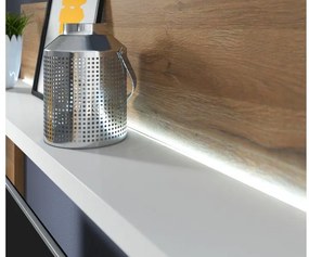 Ράφι Bron-Φυσικό-Λευκό