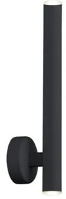 Απλίκα Φωτιστικό Τοίχου Elliot LED 10W μεταλλικό Viokef 4227300 Μαύρο