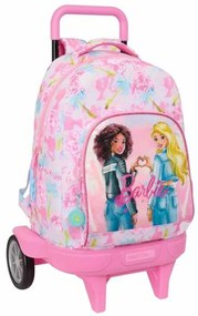 Σχολική Τσάντα Barbie Painterly Ροζ Sky μπλε 33 x 45 x 22 cm