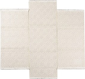 Χαλιά Κρεβατοκάμαρας (Σετ 3τμχ) Polcarpet Bombai 7962 Beige