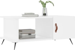 vidaXL Τραπεζάκι Σαλονιού Λευκό 90x50x40 εκ. Επεξεργασμένο Ξύλο