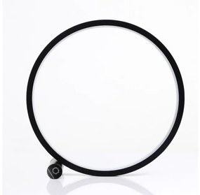 Designnest Round Table Lamp Heng Touch Σφαιρική διακοσμητική λάμπα διαμέτρου 25 εκατοστών με ροοστάτη αφής Μαύρο DH1386/RDTC25 Μαύρο