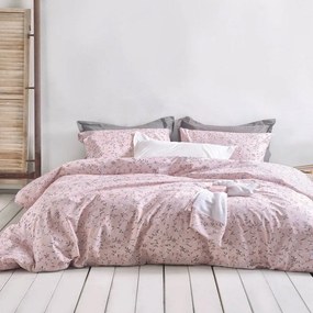 Κουβερλί Carlin (Σετ 2τμχ) Pink Ρυθμός Ημίδιπλο 160x240cm 100% Cotton