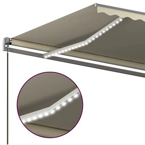 ΤΕΝΤΑ ΑΥΤΟΜΑΤΗ ΜΕ LED &amp; ΑΙΣΘΗΤΗΡΑ ΑΝΕΜΟΥ ΚΡΕΜ 450 X 350 ΕΚ. 3069852