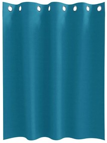vidaXL Κουρτίνες με κουρτίνες 2 pcs Τιρκουάζ 140x140cm Πολυεστέρας
