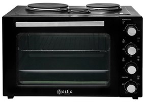 Ηλεκτρικό Φουρνάκι Compact Cooker 2950W 48Lt Με 3 Εστίες Και Λειτουργία Αέρα - Estia