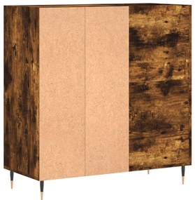 vidaXL Δισκοθήκη Καπνιστή Δρυς 84,5 x 38 x 89 εκ. από Επεξεργ. Ξύλο