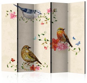 Διαχωριστικό με 5 τμήματα - Bird Song II [Room Dividers] 225x172