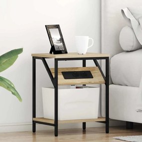 vidaXL Κουτιά Κρεβατοκάμαρας 2 pcs Sonoma Δρυς 38 x 30 x 48 εκ.