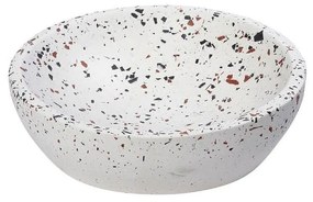 Μπωλ Μωσαϊκό TZL122 Μεσαίο 30x30x7cm White Espiel Cement