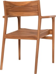 ΠΟΛΥΘΡΟΝΑ BOZZY HM9935 ΜΑΣΙΦ ΞΥΛΟ TEAK ΣΕ ΦΥΣΙΚΟ 58x61x80,5Υ