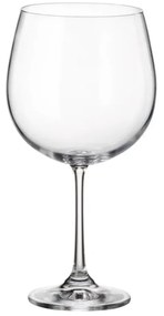 Ποτήρι Κόκκινου Κρασιού 670ml Milvus - Crystal Bohemia - 6 ΤΜΧ