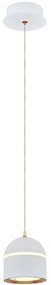 Φωτιστικό Οροφής 701CHD1466 Φ10x120cm Led 1200lm 12W 3000K White Opviq