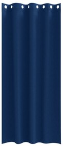 vidaXL Κουρτίνες 2 pcs Σκούρο Μπλε 225 x 140 εκ. Πολυεστέρας