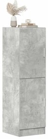 vidaXL Ντουλάπι κουζίνας Σκυρόδεμα Γκρι 38x41,5x131,5 cm