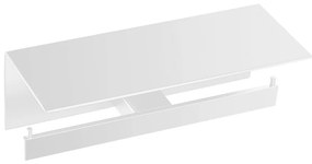 Χαρτοθήκη Διπλή με Καπάκι White Mat Sanco Agora 120627-M101