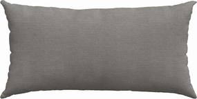 vidaXL Μαξιλάρι Καναπέ 2 pcs Ανοιχτό γκρι 80 x 40 cm
