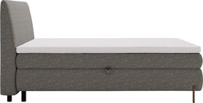 Επενδυμένο Κρεβάτι Evia-Γκρι-180 x 200