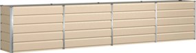vidaXL Γλάστρα Ελεφαντόδοντο 385 x 50 x 75 εκ Επικαλυμμένος Χάλυβας