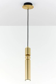 Κρεμαστό Φωτιστικό Alas Φ12cm Χρυσό