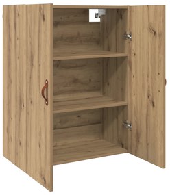 vidaXL Επιτοίχιο ντουλάπι Καφέ 69.5 x 34 x 90 εκ. Επεξεργασμένο ξύλο