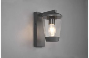 Απλίκα Φωτιστικό Τοίχου E27 40W IP44 Cavado 211060142 Trio Lighting-211060142-Ανθρακί 211060142