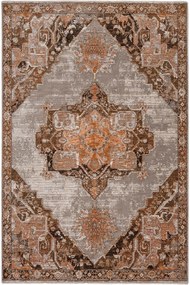 Χαλί Naf Naf Amaro S373A Brown-Shrink Dark Brown Βιοκαρπέτ 170X240cm