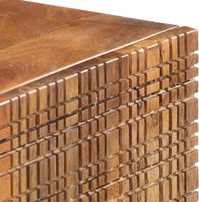 vidaXL Ντουλάπι 75 x 30 x 75 εκ. από Μασίφ Ξύλο Μάνγκο