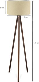 Floor Lamp AYD-2935 Beige