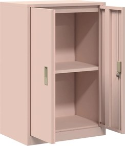 vidaXL Ντουλάπι αποθήκευσης Ροζ 60 x 40 x 90 cm Ατσάλι