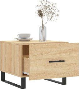 vidaXL Τραπεζάκια Σαλονιού 2 τεμ Sonoma Δρυς 50x50x40 εκ Επεξ. Ξύλο
