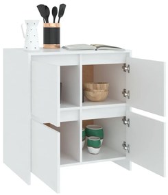 vidaXL Μπουφές Λευκός 70x41x75 εκ. από Επεξεργασμένο Ξύλο