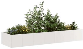 vidaXL Ζαρντινιέρα 280x80x40 εκ. από Ανοξείδωτο Ατσάλι