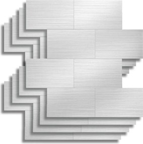 Αυτοκόλλητα Πλακάκια (Σετ 4τμχ) L-C Careo Chrome 1770161