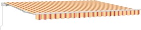 vidaXL Αναδιπλούμενη τέντα 450 x 300 εκ Πολυεστέρας και Αλουμίνιο