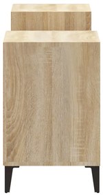 vidaXL Έπιπλο Τηλεόρασης Sonoma Δρυς 160x35x55 εκ. Επεξ. Ξύλο