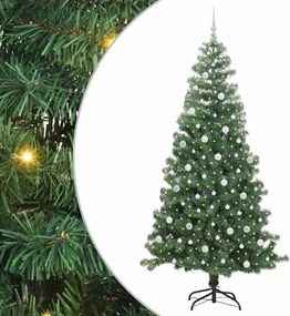 vidaXL Χριστουγεννιάτικο Δέντρο Πράσινο 240 cm PVC
