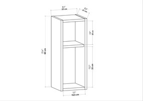 Nightstand Sault - White White