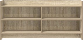 vidaXL Ντουλάπι TV 100 x 33 x 47 εκ Sonoma Δρυς Επεξεργασμένο Ξύλο
