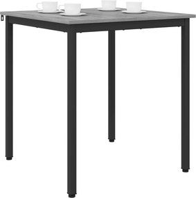 vidaXL Τραπεζαρίες 70 x 70 x 75 cm ΜΕΤΑΛΛΟ