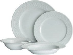 Dinner Set (24 Pieces) IN24Y200 White