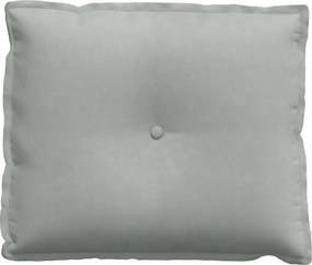 vidaXL Μαξιλάρι Πλάτης Ανοιχτό γκρι 60 x 50 x 19 cm